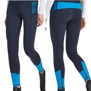 HR Farms Eternity Leggings Riding Breaches Pants Full Seat Silicone Grip Medium